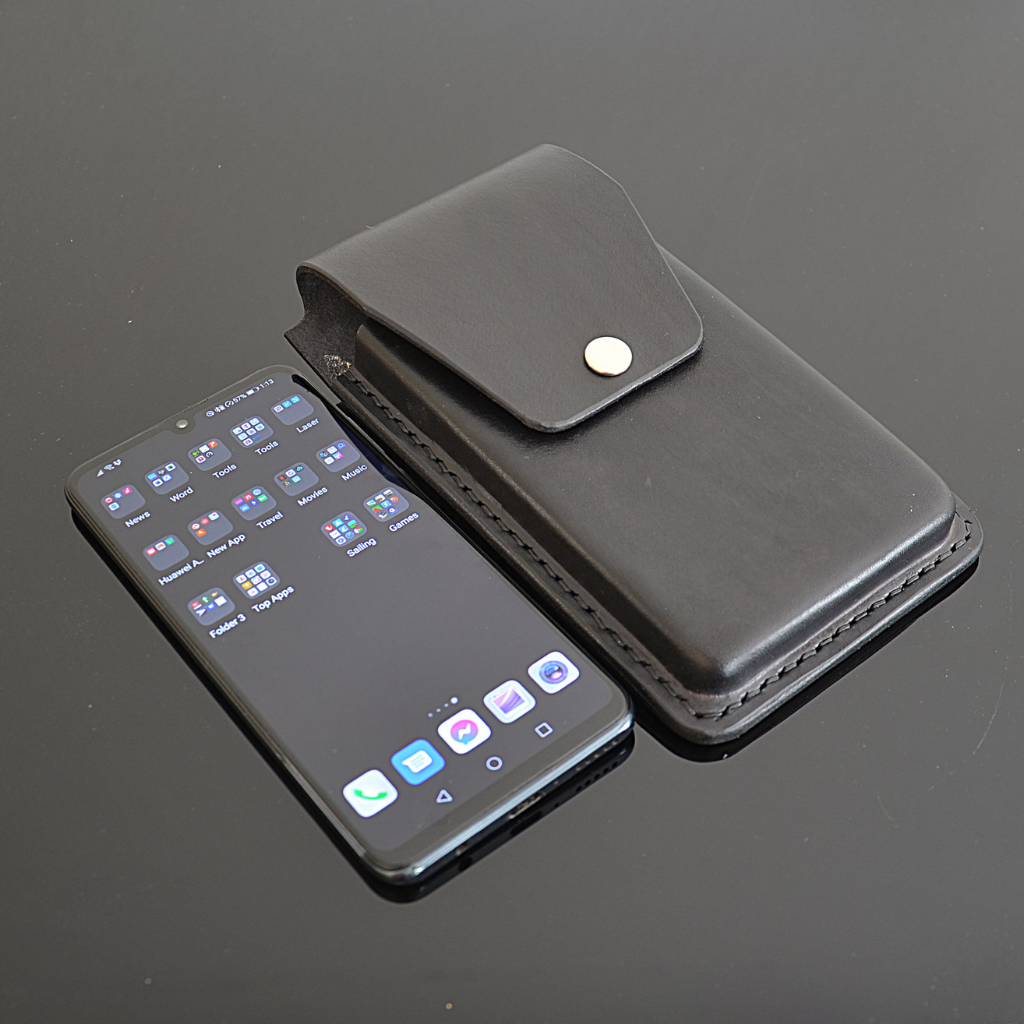 Funda de teléfono de cuero premium hecha a medida