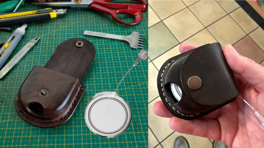 Introducing Our Handcrafted Leather Pouch for the Twiist Insulin Pump