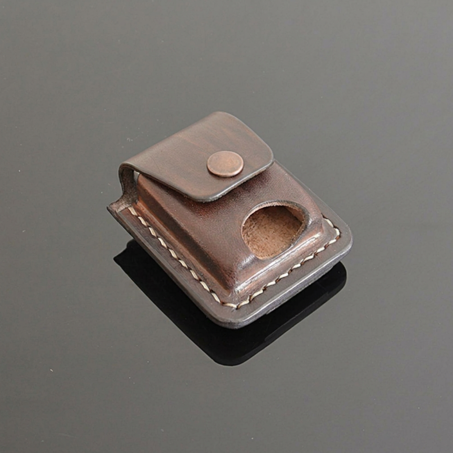 Estuche de cuero genuino para bomba de insulina iLet Bionic Pancreas