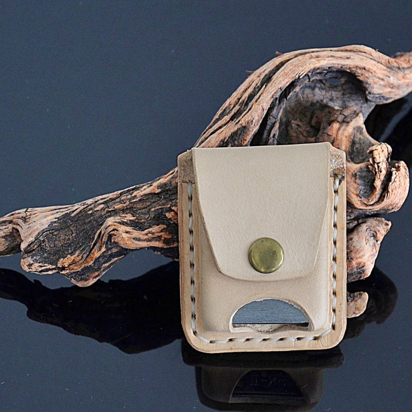 Estuche de cuero genuino para bomba de insulina iLet Bionic Pancreas