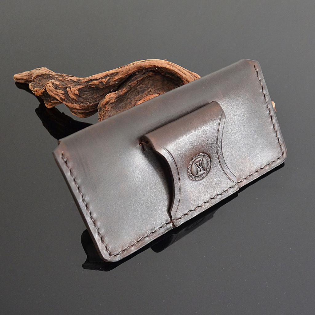 Étui de ceinture en cuir sur mesure pour téléphone