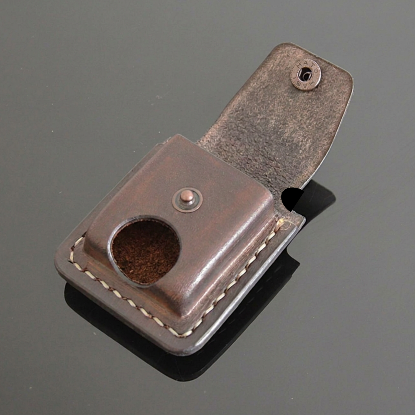 Estuche de cuero genuino para bomba de insulina iLet Bionic Pancreas