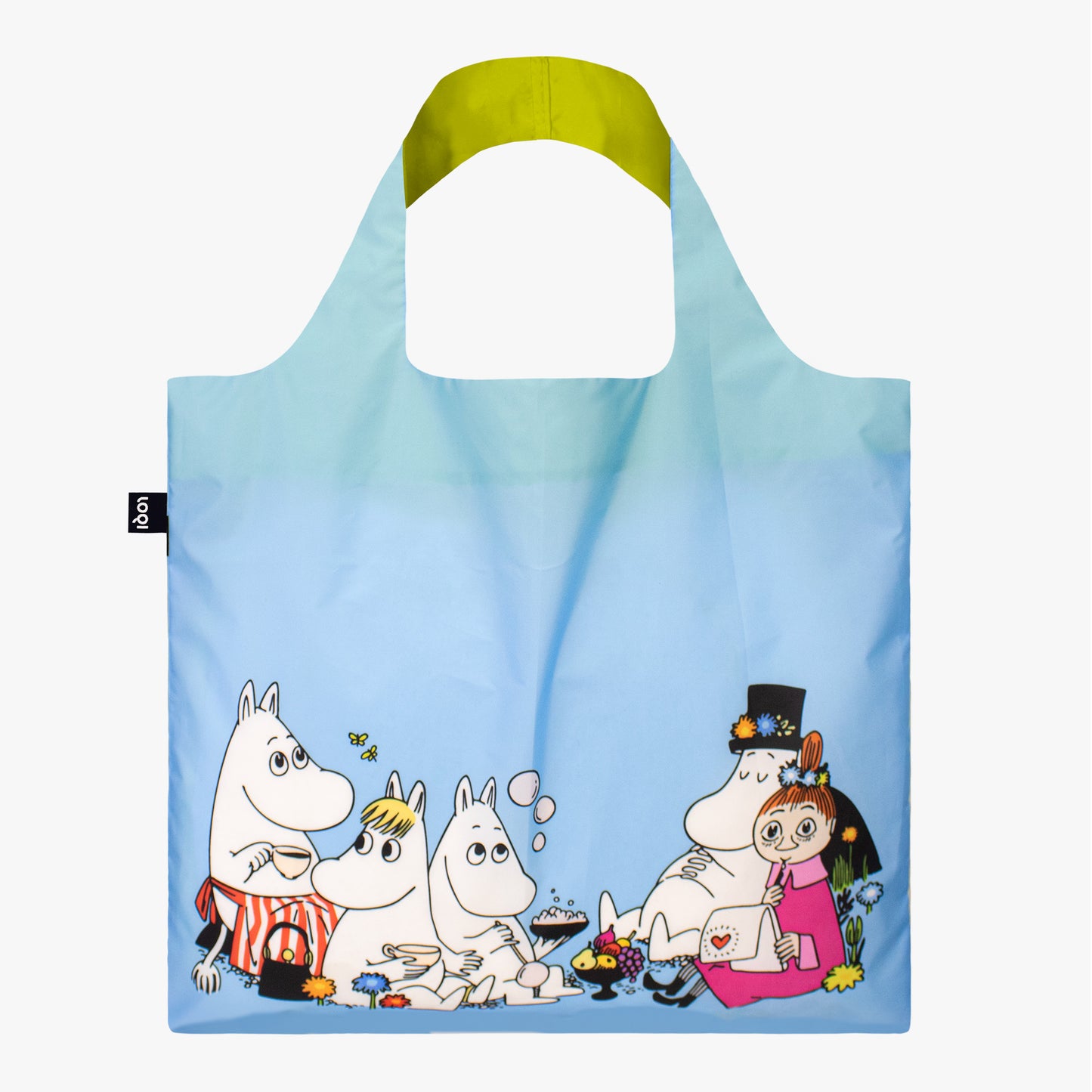 Moomin Family Foldable LOQI Tote Shopping Bag