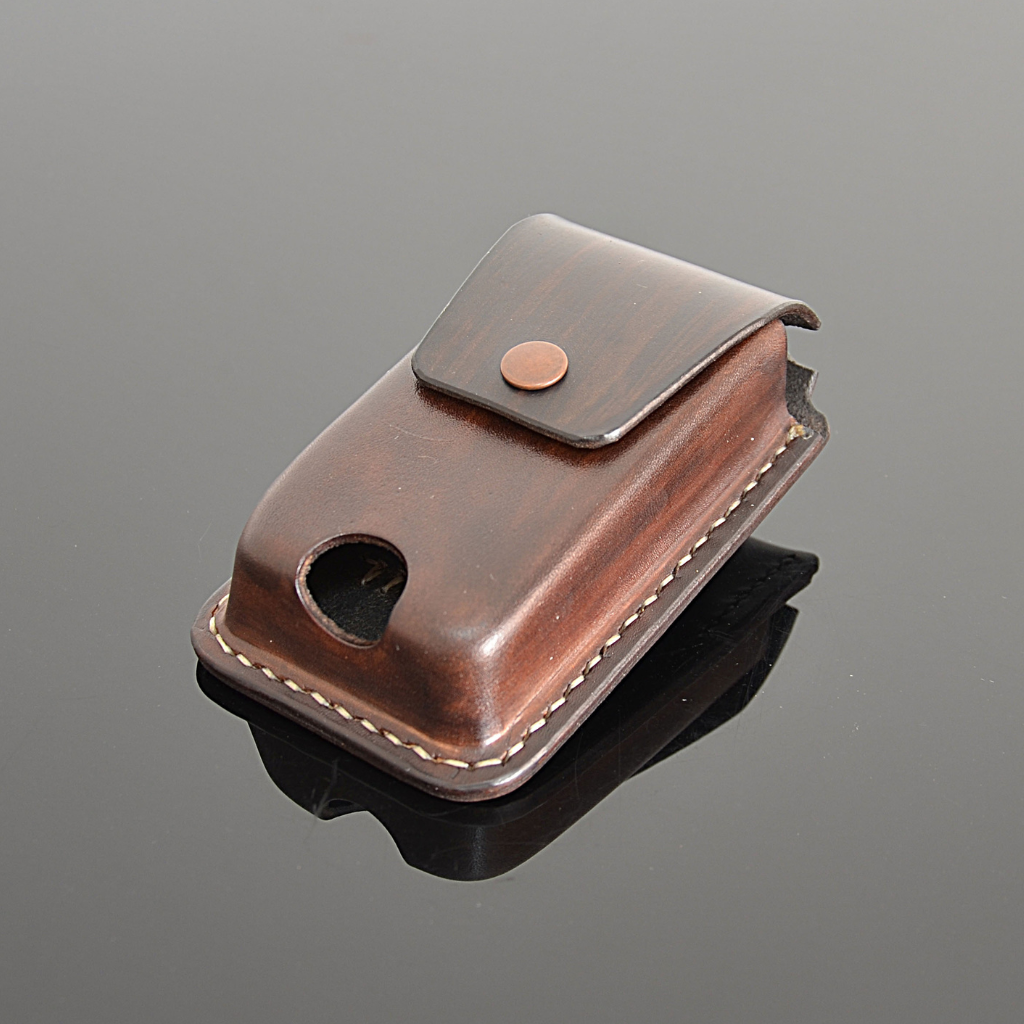Genuine Leather Insulin Pump Pouch Case for Medtronic