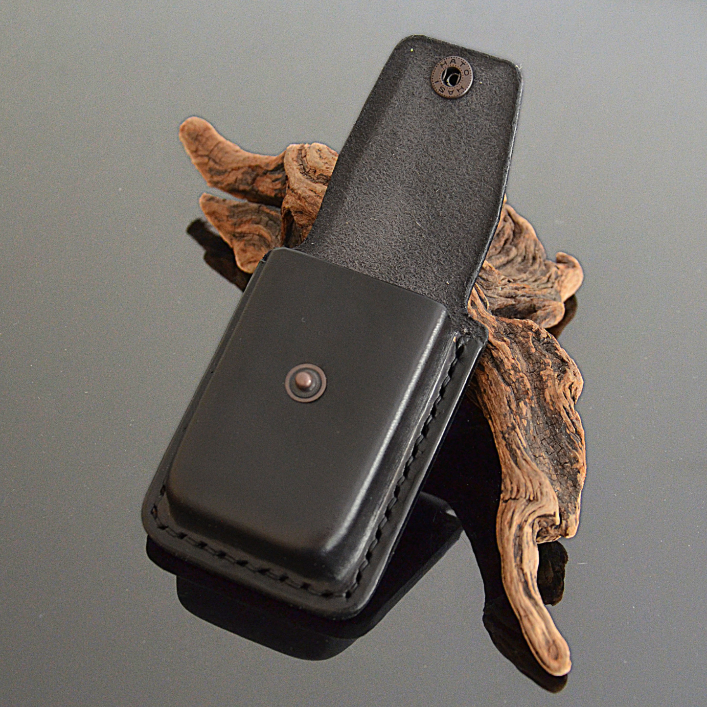Genuine Leather Custom Car Key Fob Belt Case