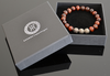 Genuine High Grade African Red Tiger's Eye Mens Bracelet with Sterling SIlver Bali Beads
