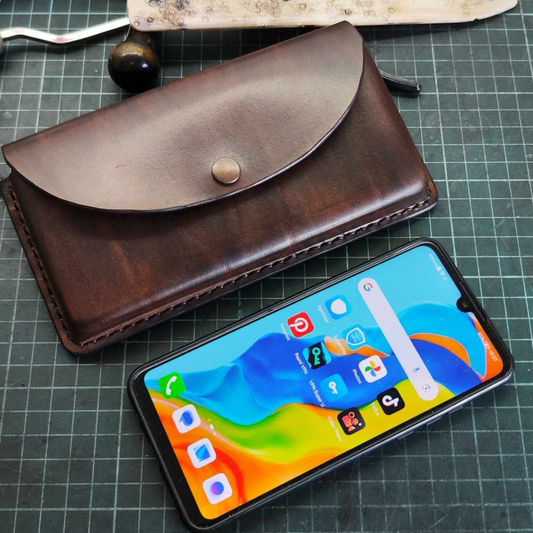 Genuine Leather Phone Holster for Belt