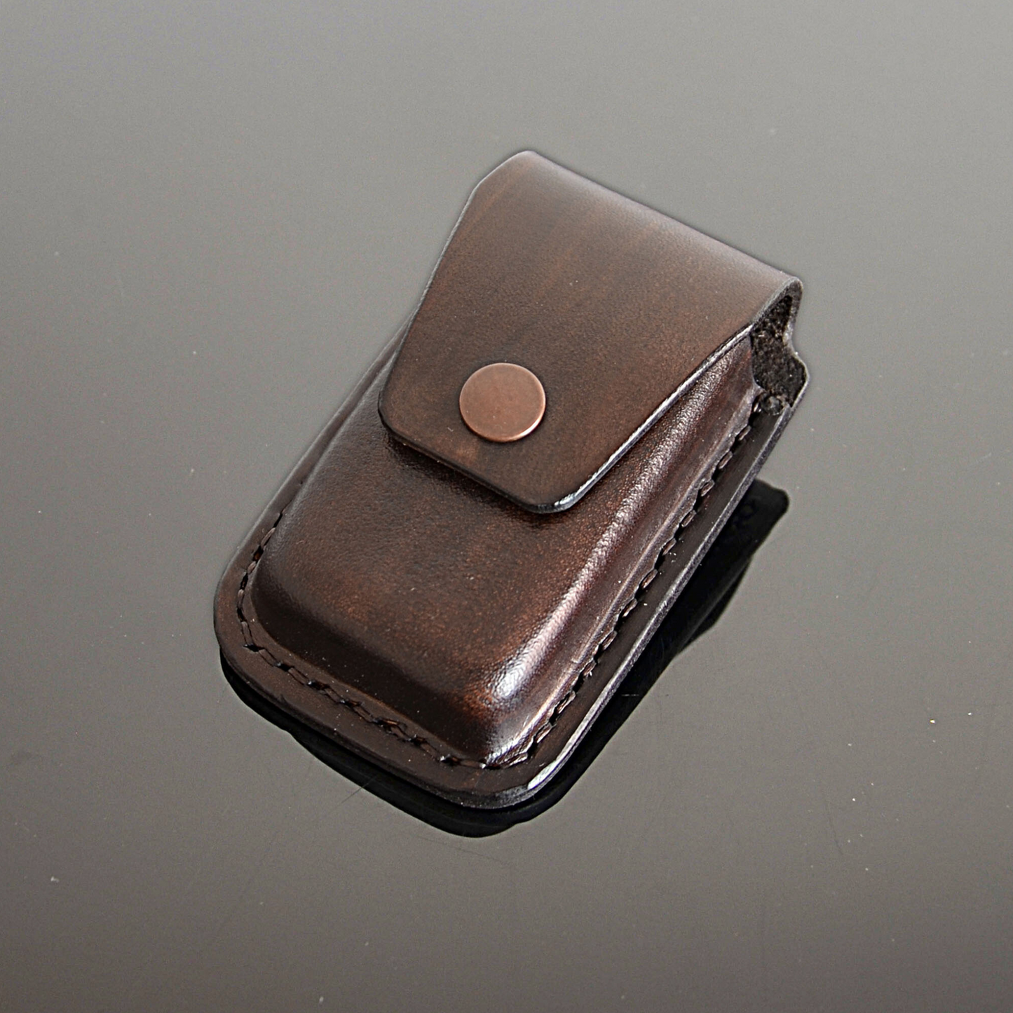 Genuine Leather Custom Car Key Fob Belt Case