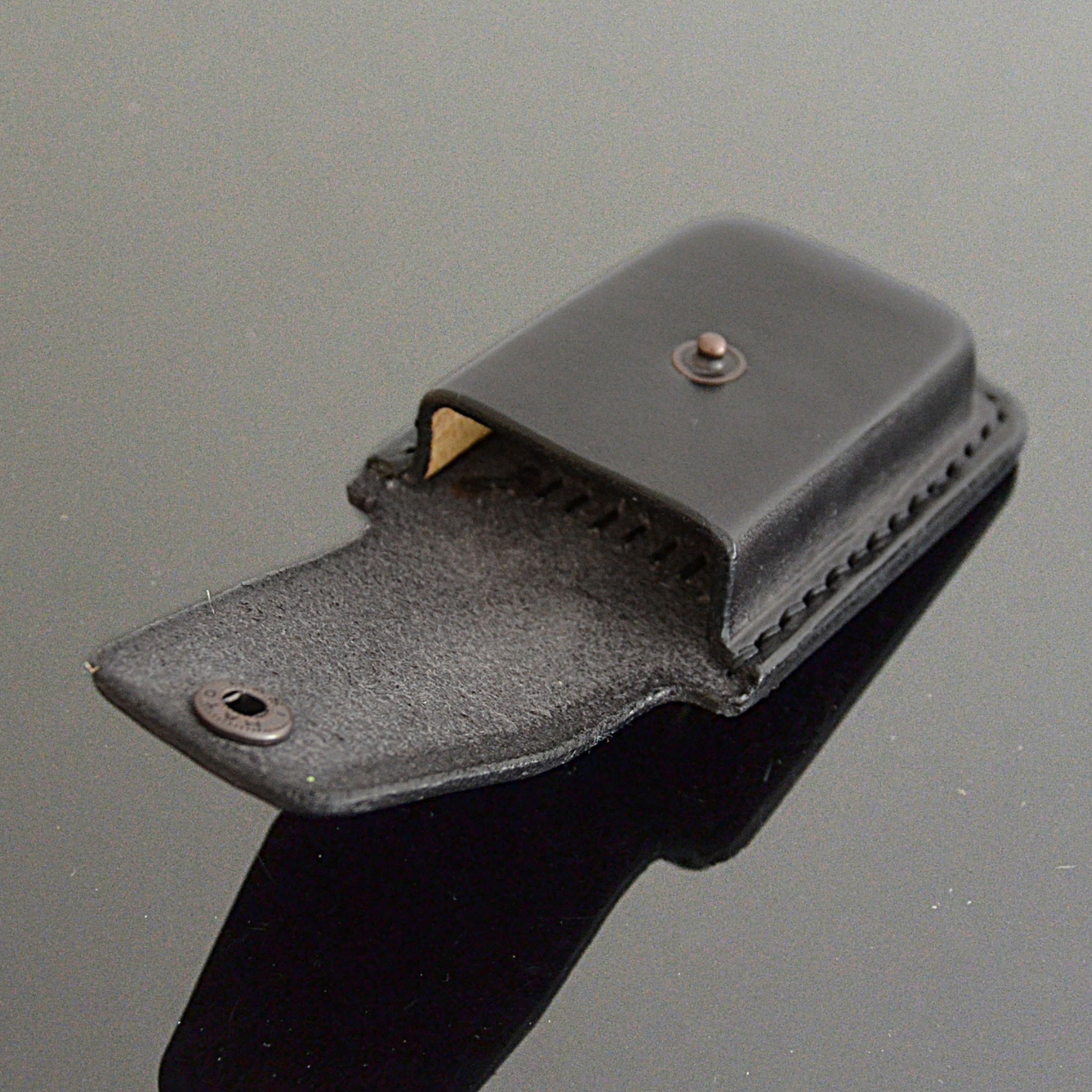 Genuine Leather Custom Car Key Fob Belt Case