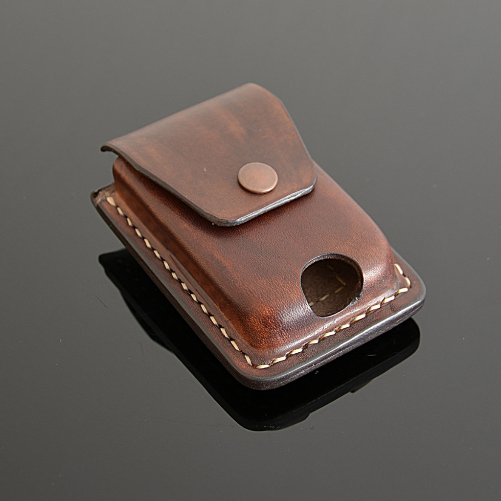 Étui en cuir véritable pour pompe à insuline iLet Bionic Pancreas