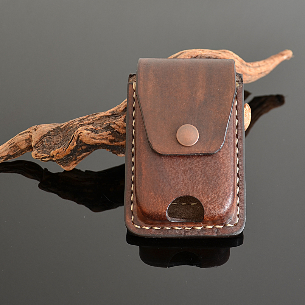 Étui en cuir véritable pour pompe à insuline iLet Bionic Pancreas