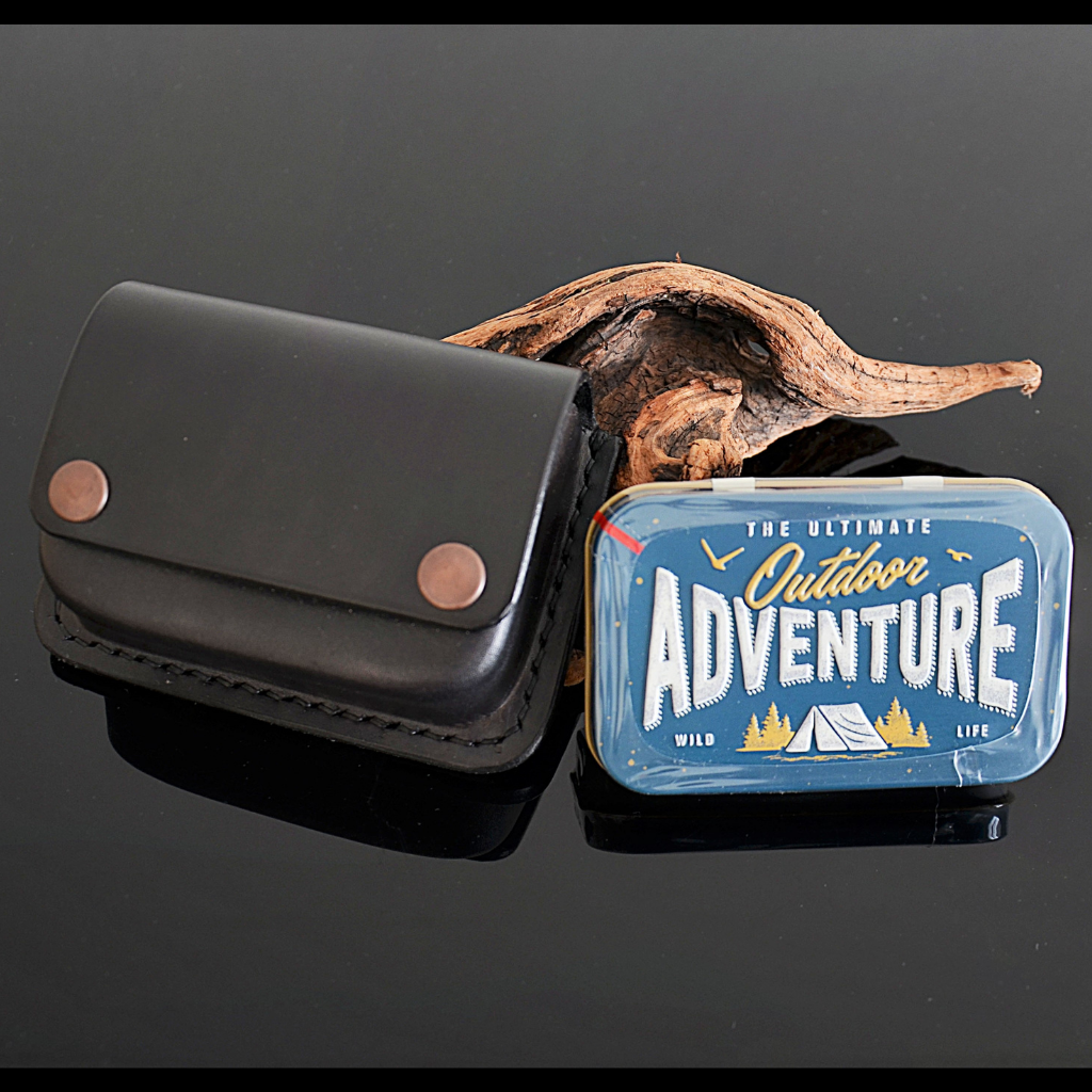 edc leather belt pouch