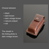 Custom Leather Folding Knife Sheath for Victorinox Swiss Army Knives