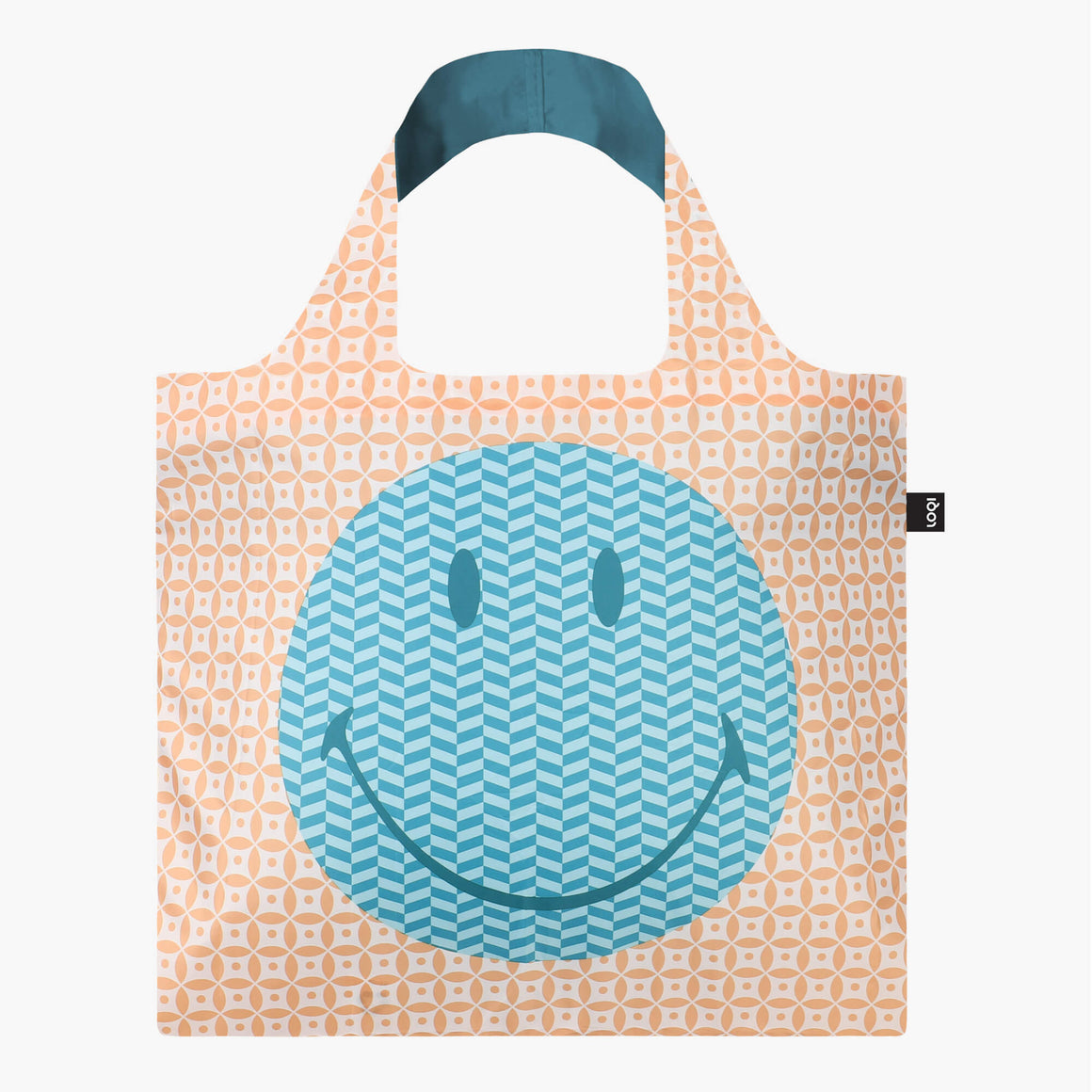 Smiley Recycled Tote Bag
