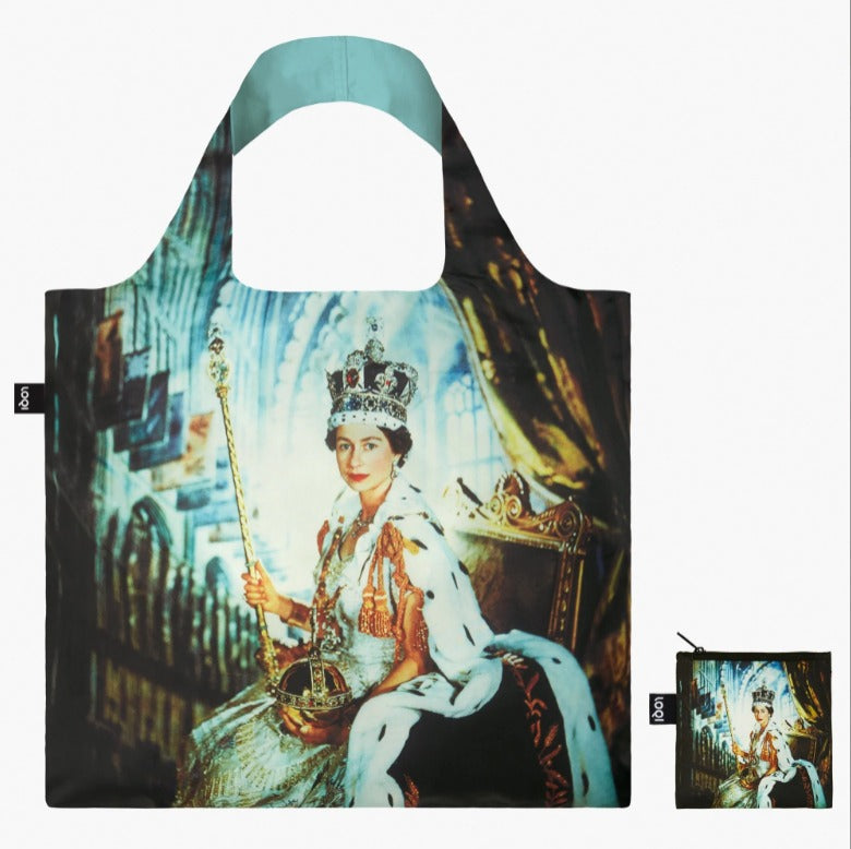 Queen Elizabeth II Shopping Tote Bag