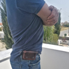 leather belt pouch