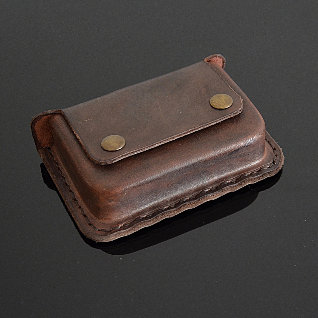 Bushcraft Leather Belt Pouch