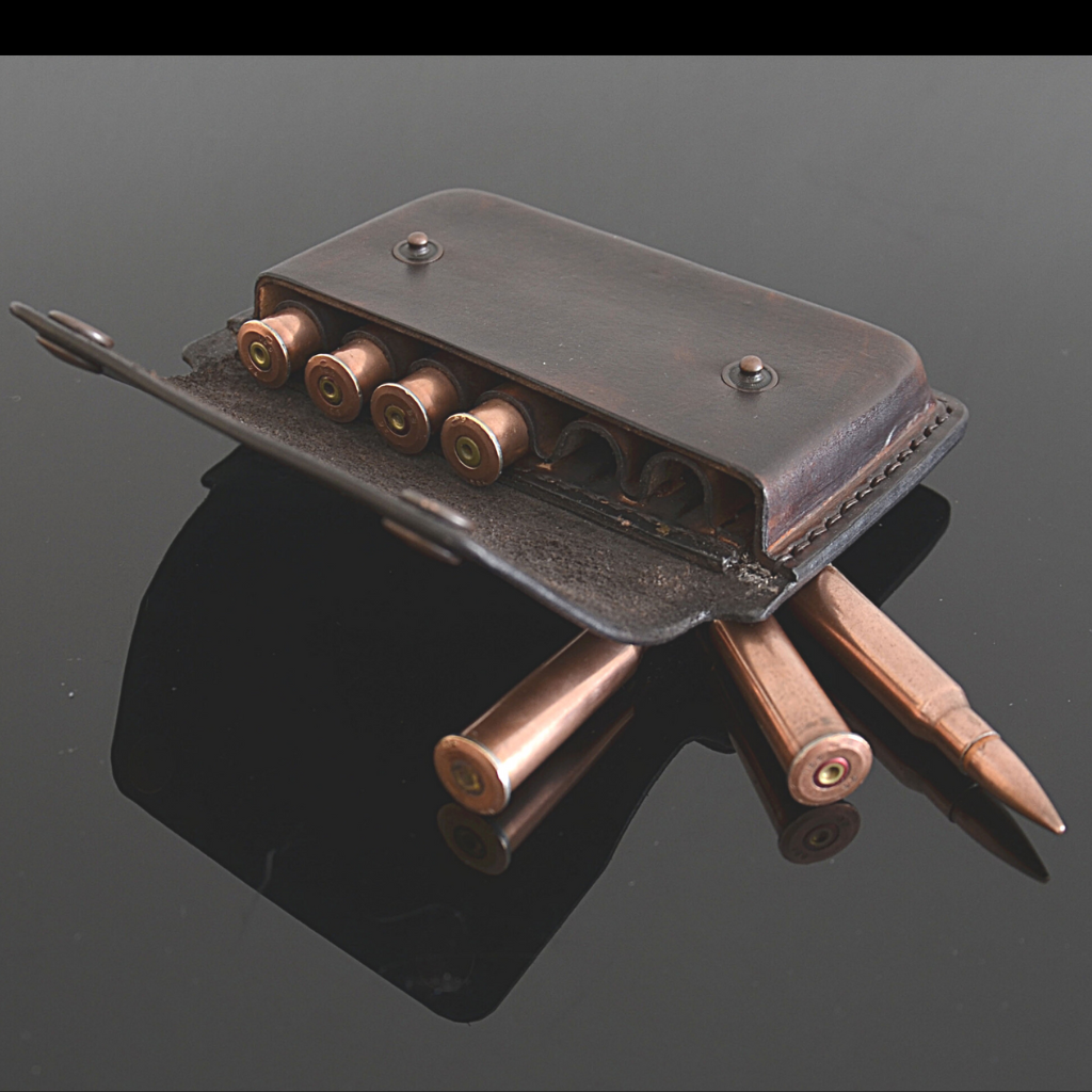 Custom Cartridge Ammunition Rifle Shell Holder Belt Pouch