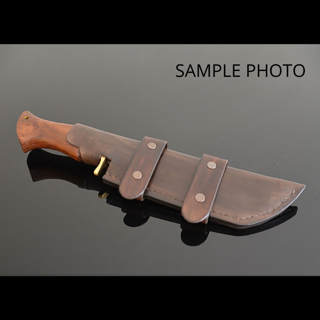 custom built leather sheath
