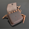 genuine leather ammo belt pouch