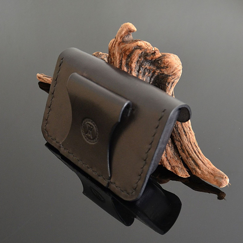Custom EDC Bushcraft Leather Belt Pouch