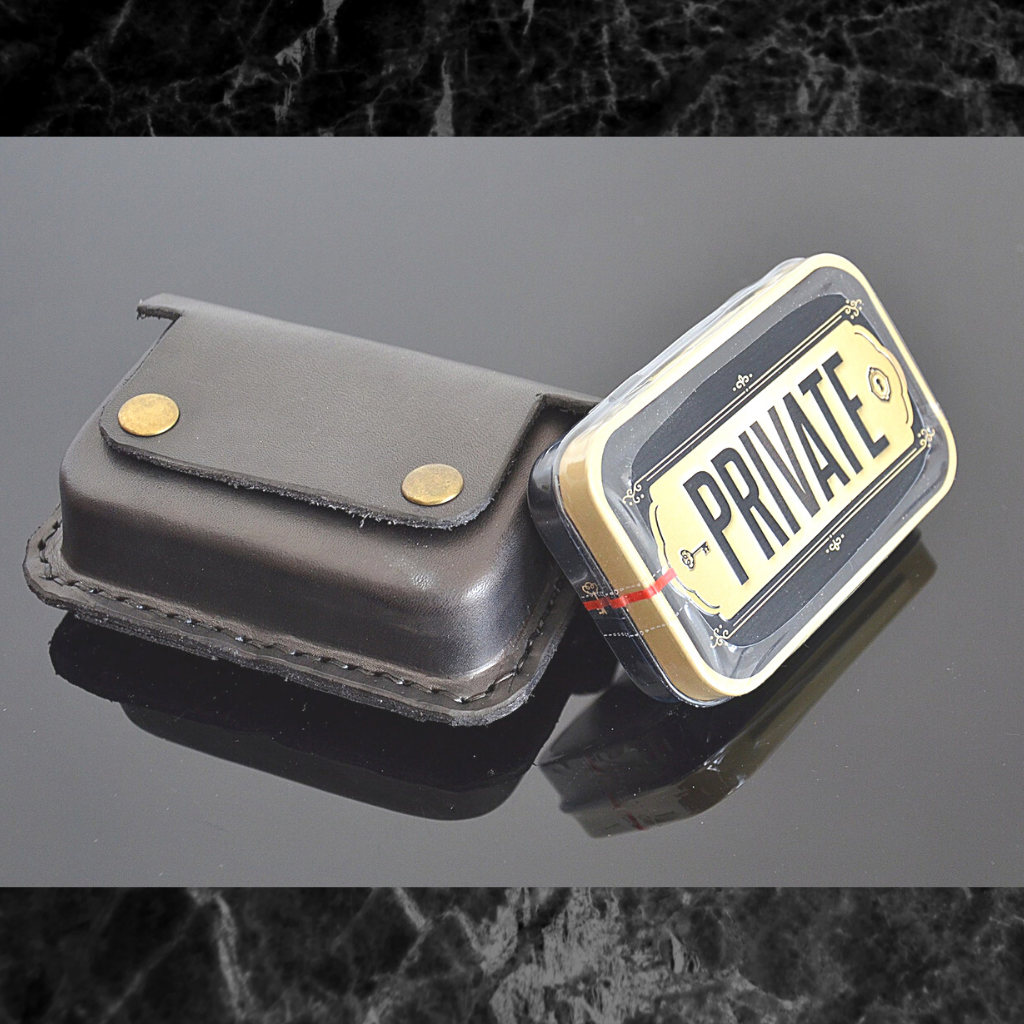 Pochette ceinture en cuir | Pochette Altoid | Pochette Possibles