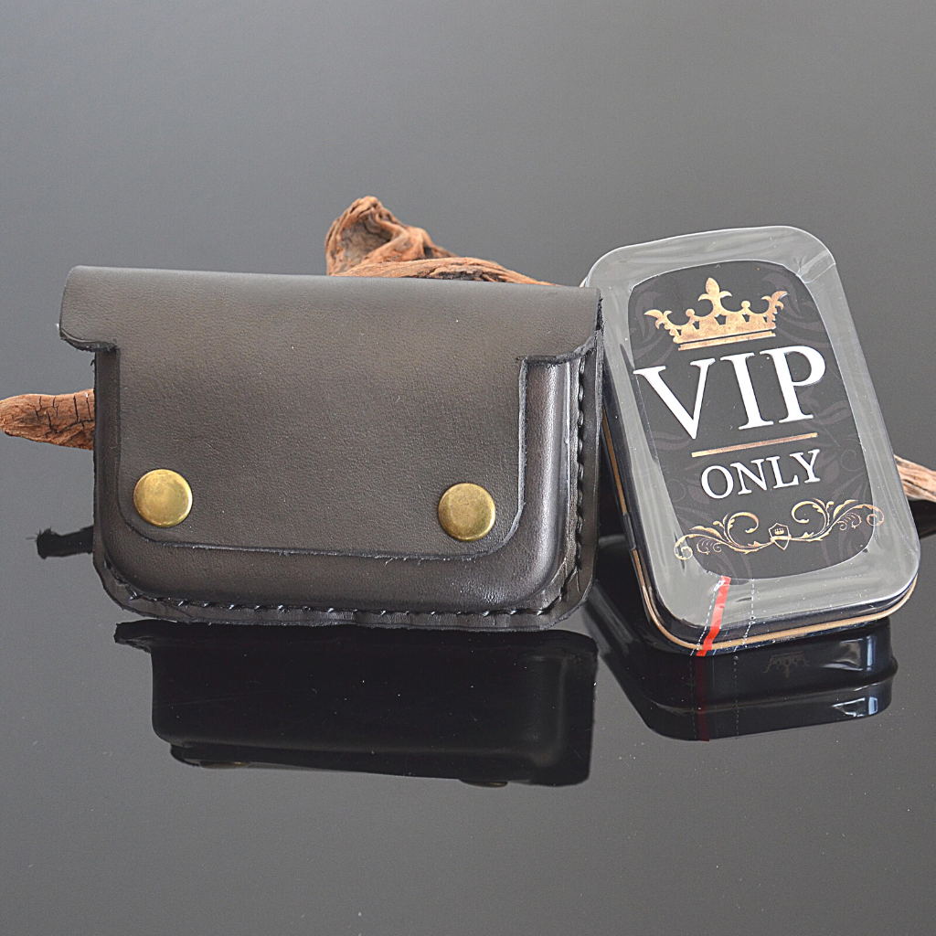 Pochette ceinture en cuir | Pochette Altoid | Pochette Possibles
