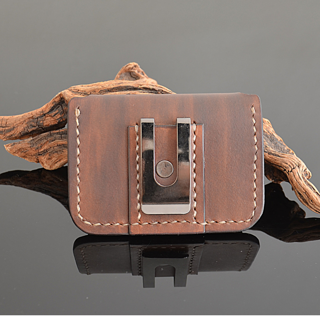 Étui de ceinture de luxe en cuir véritable pour pompe à insuline Medtronic